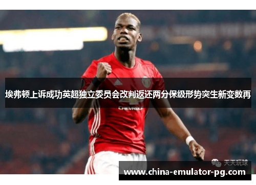 埃弗顿上诉成功英超独立委员会改判返还两分保级形势突生新变数再